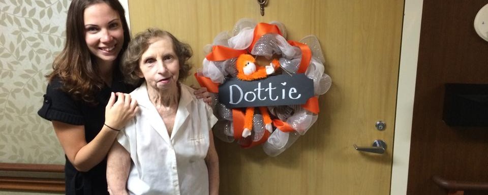 thismomhere crafted a wreath for her grandma